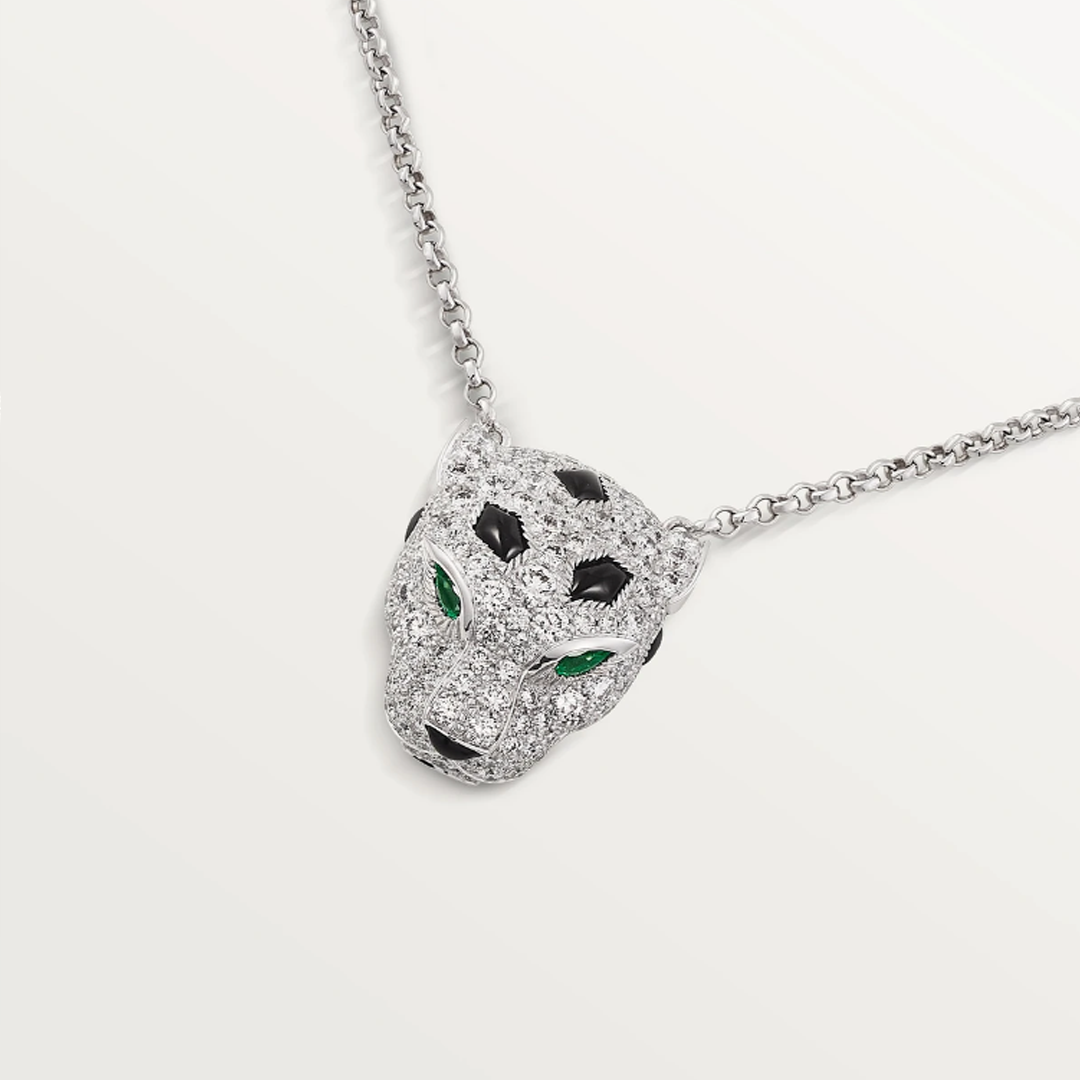 Panther-Jade-Halskette