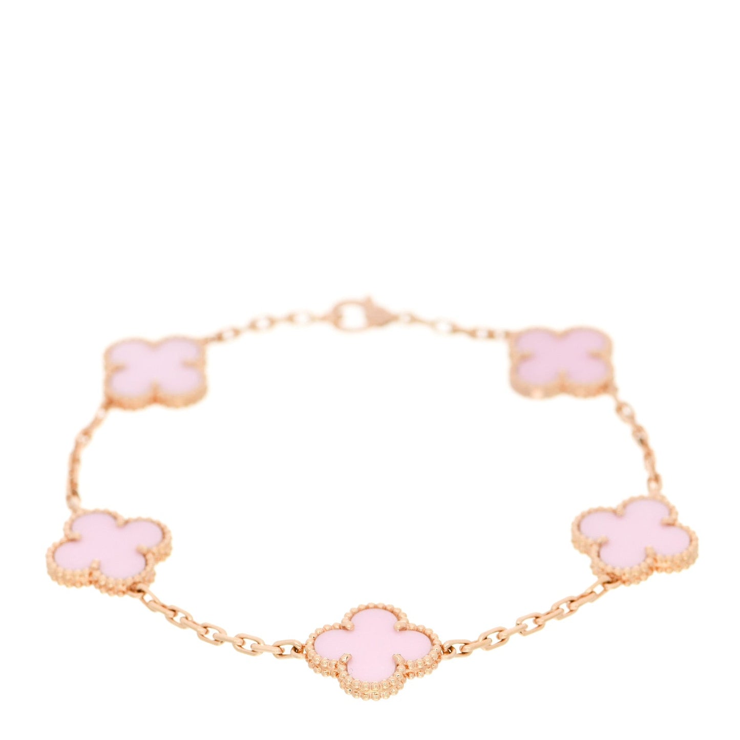Bernsteinarmband - Rosa