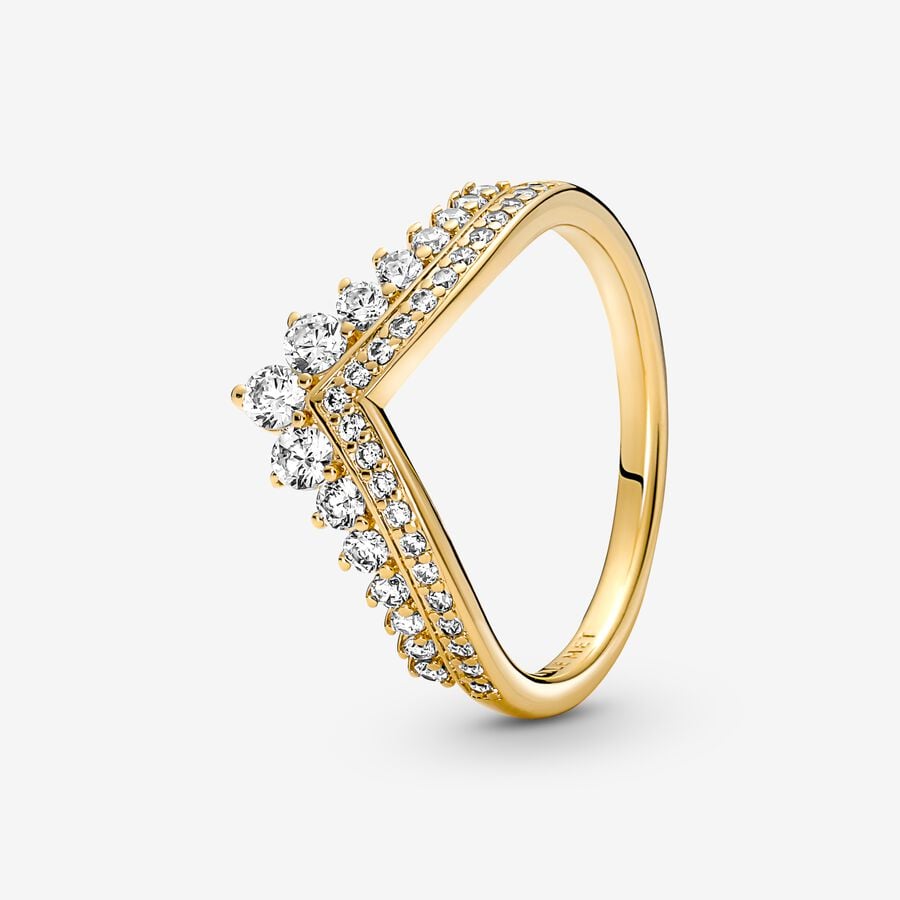 Tiara Diamanté Ring (alle Farben)