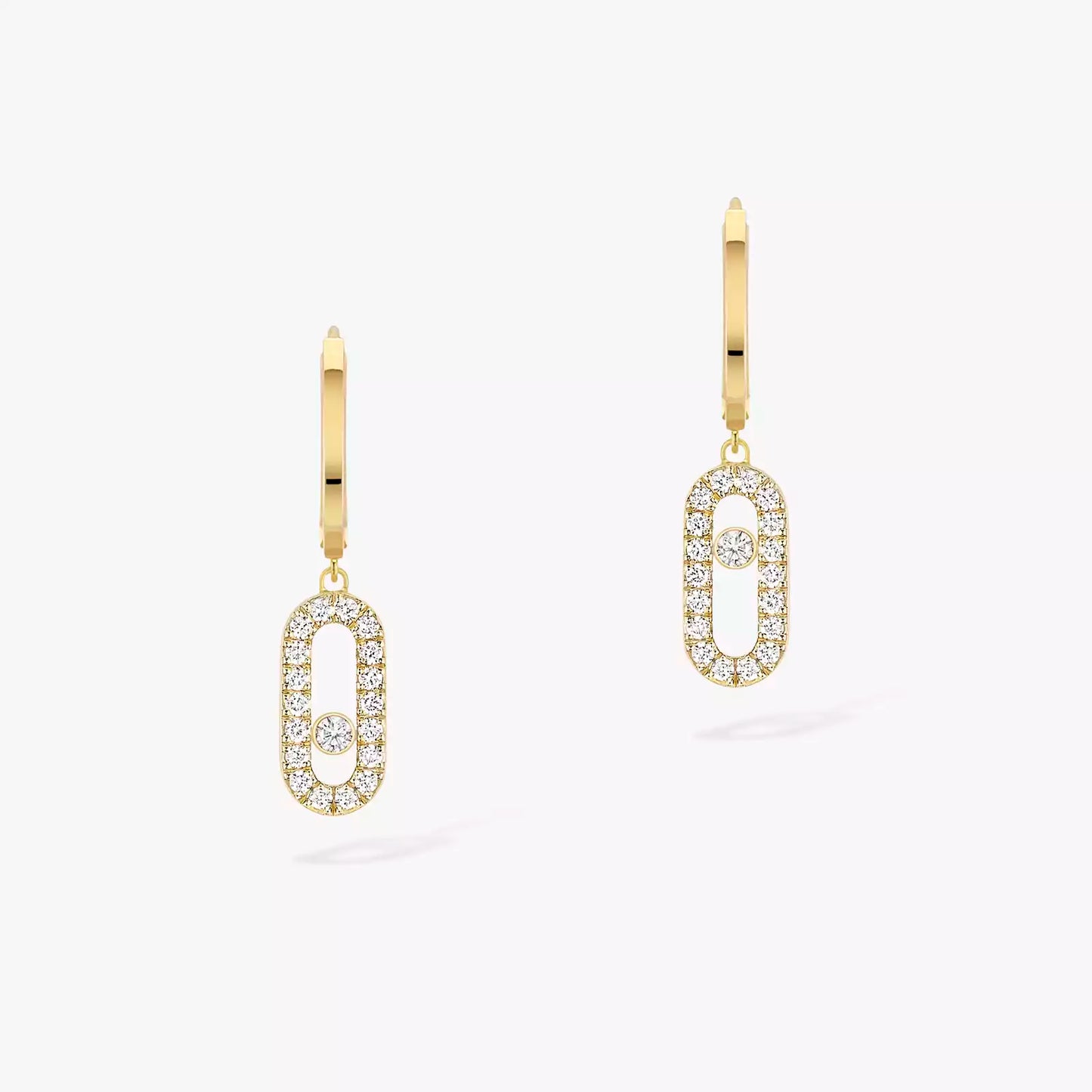 Elara Diamant-Creolen (in Gold und Silber)