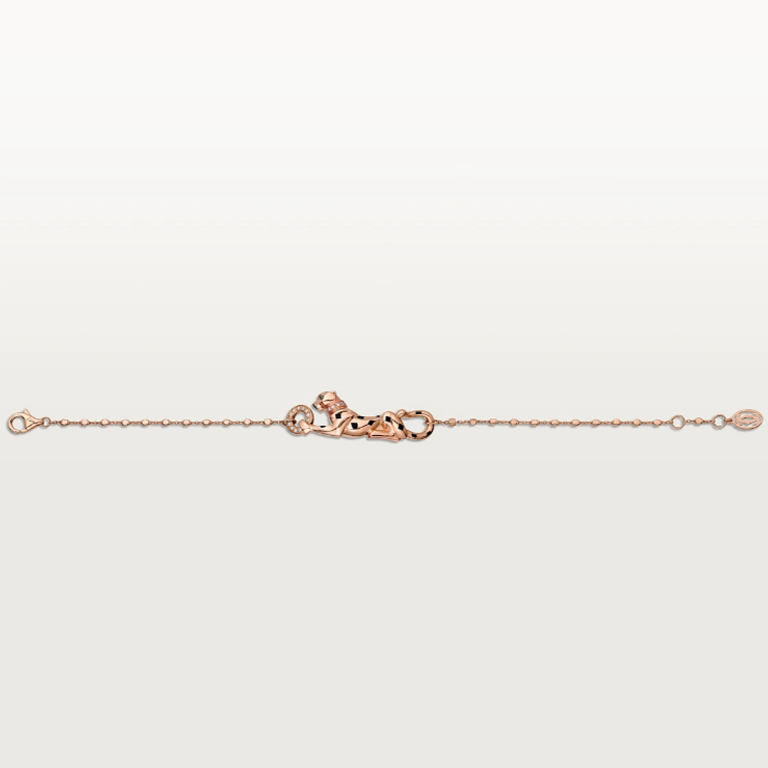 Panther-Bernsteinarmband