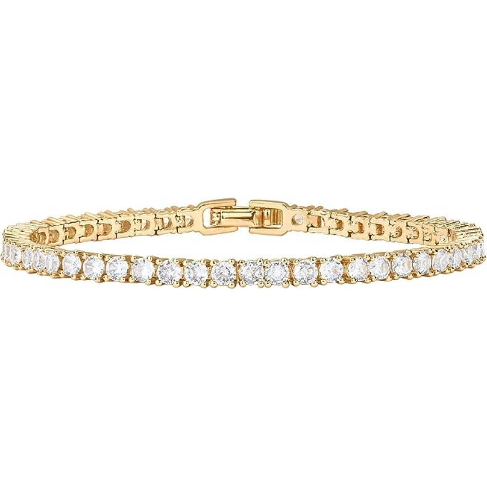 Ash Classic Tennisarmband - Gold