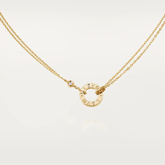 Ava Love Halskette – 2 Diamanten