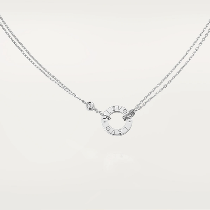 Ava Love Halskette – 2 Diamanten