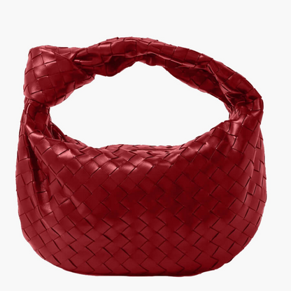 Leona Gewebte Tasche, mittelgroß