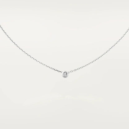 Perlen-Diamant-Halskette