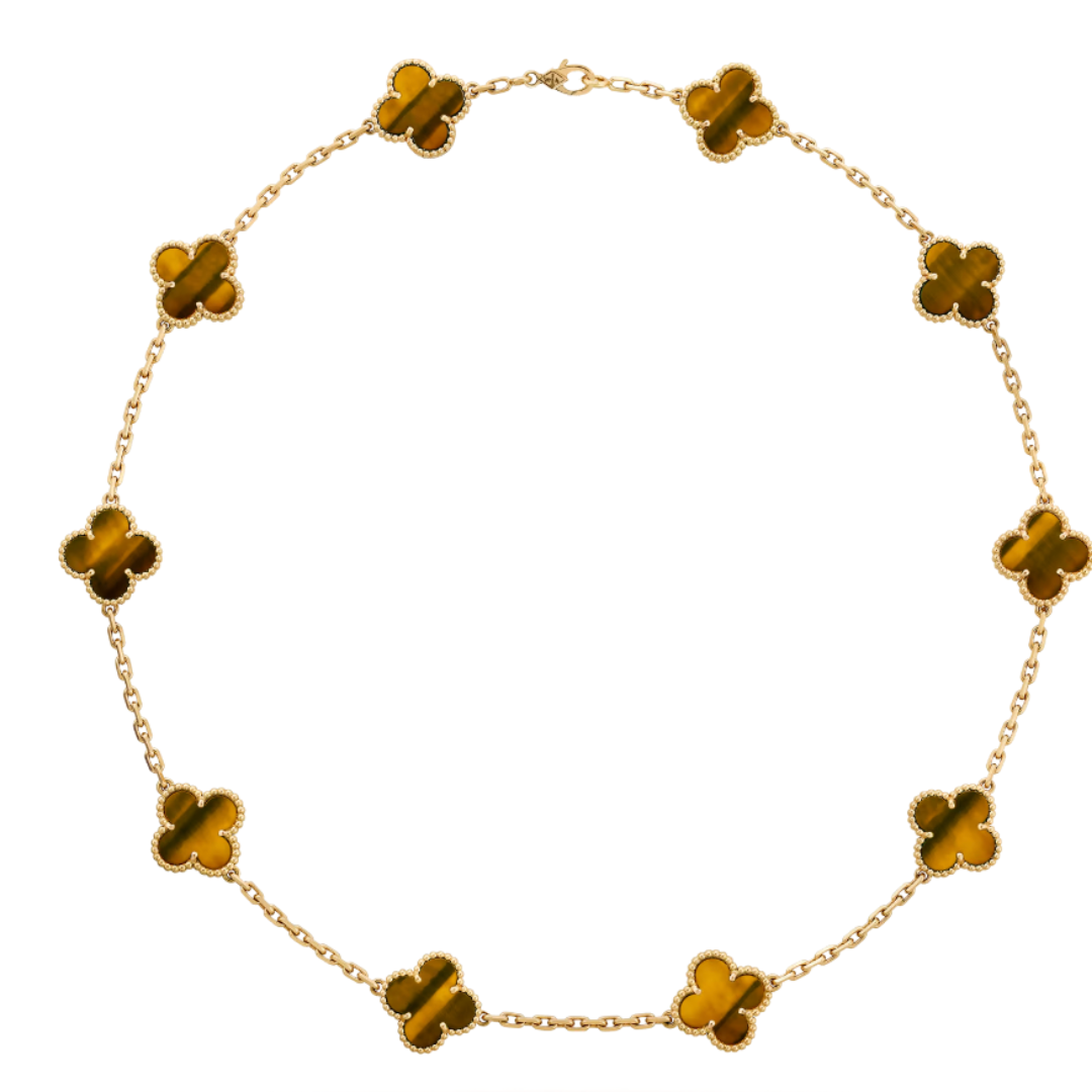 Coki Melli Halskette – Orange / Gold