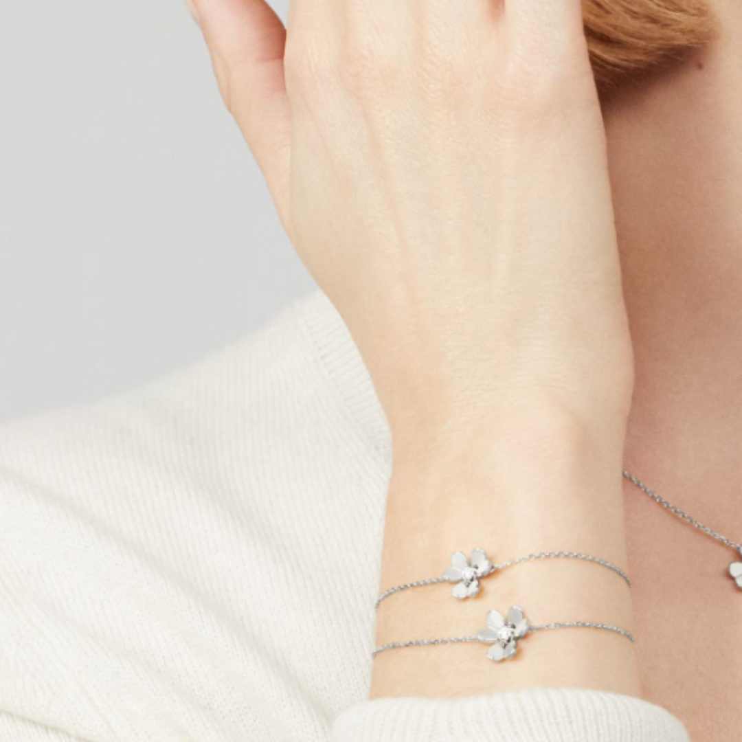 Bernstein Sini Armband - Silber