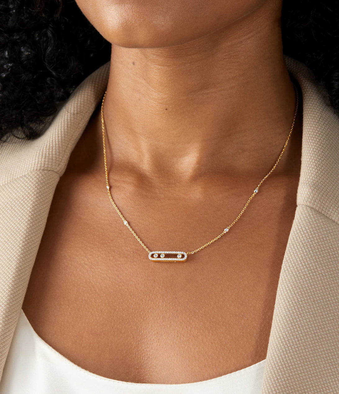 Mira Amor Halskette (in Silber &amp; Gold)