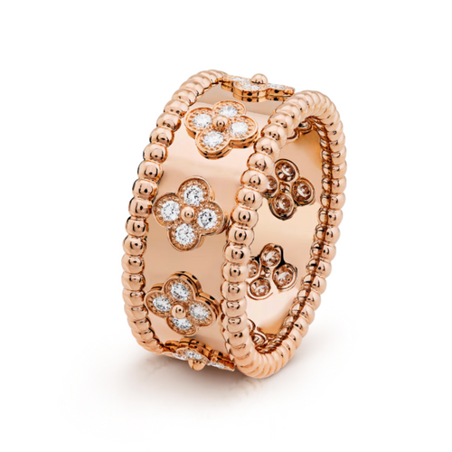 Abby Ring - Diamant / Rosa