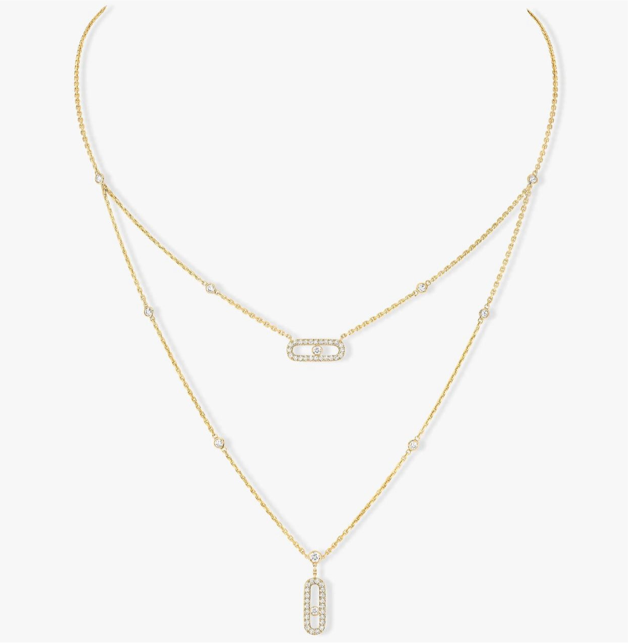 Mollyanne-Halskette (in Gold und Silber)