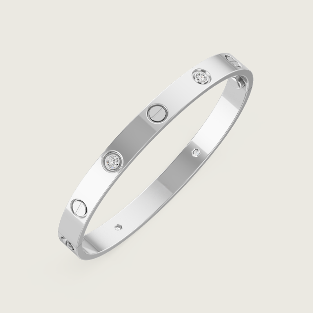 Ava 4-Diamanten-Armring