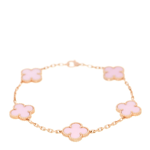 Bernsteinarmband - Rosa