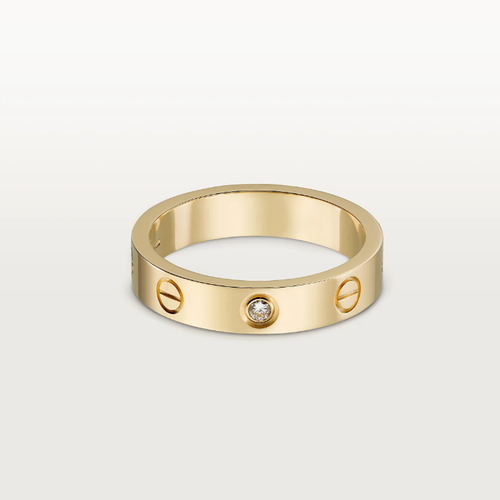 Liebesring - 1 Diamant