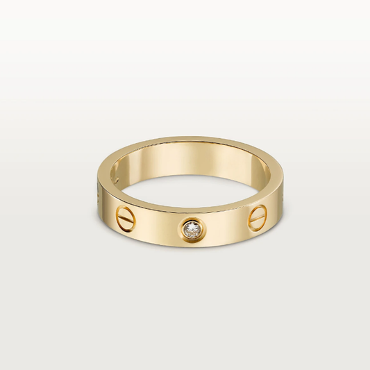 Liebesring - 1 Diamant