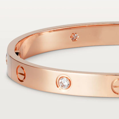 Ava 4-Diamanten-Armring