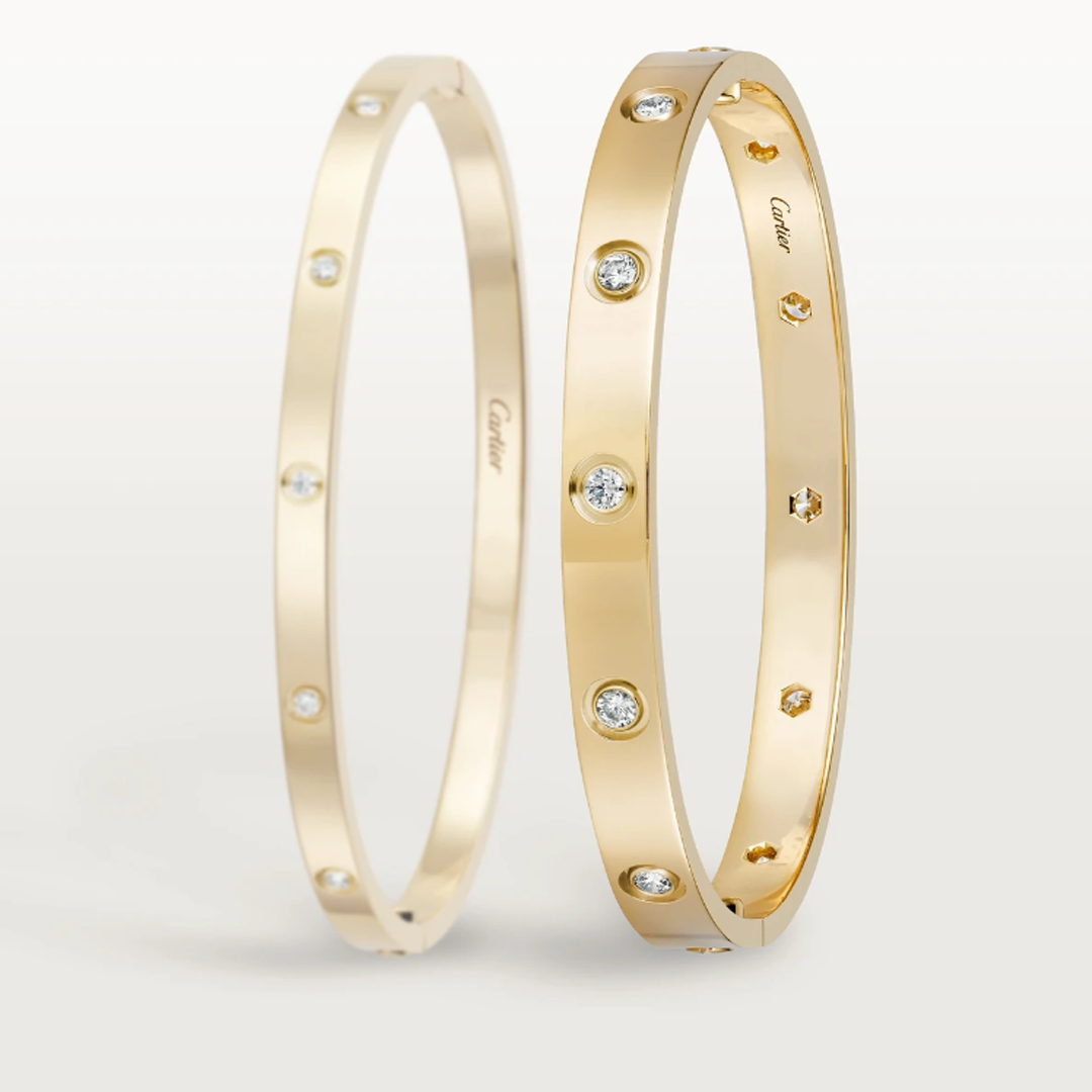 Ava 10-Diamanten-Armreif