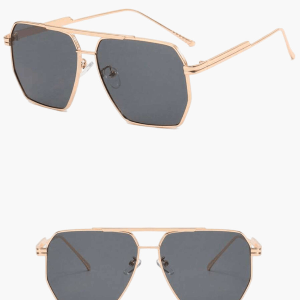 Weiße Sonnenbrille