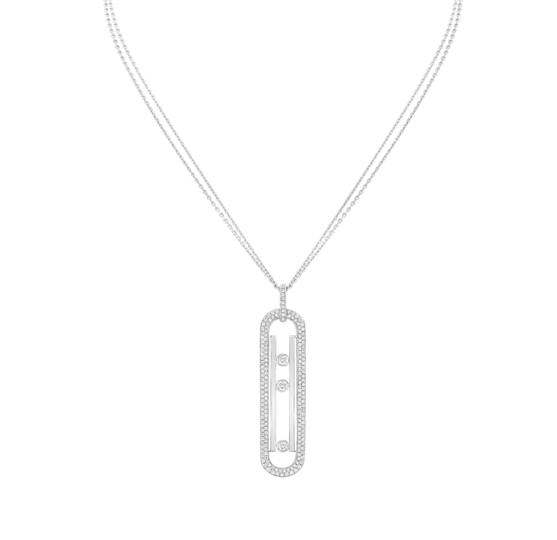 Molly Single Halskette (in Silber und Gold)