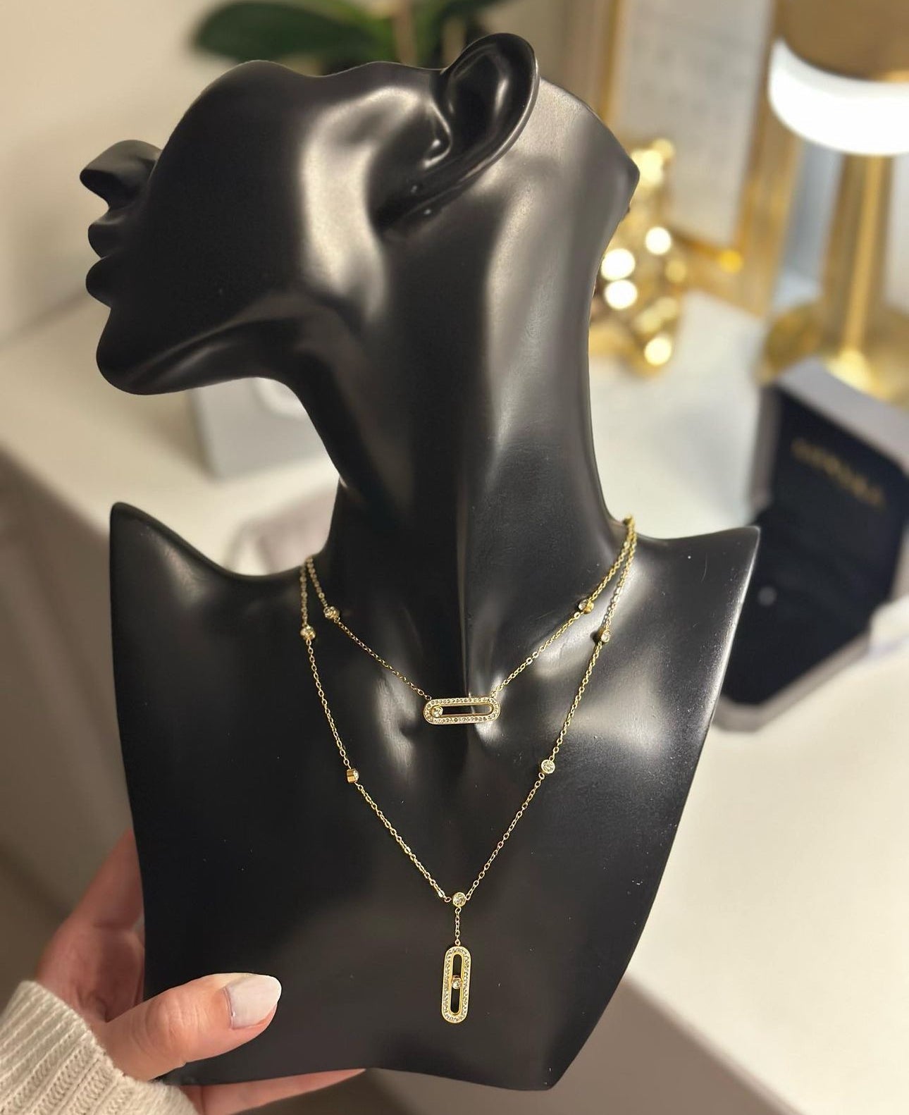 Mollyanne-Halskette (in Gold und Silber)
