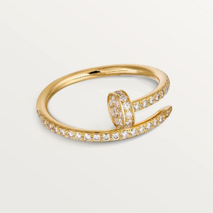 Diamant-Nagelring - Dünn 