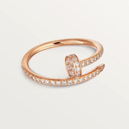 Diamant-Nagelring - Dünn 