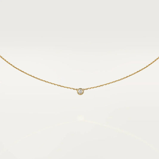 Perlen-Diamant-Halskette