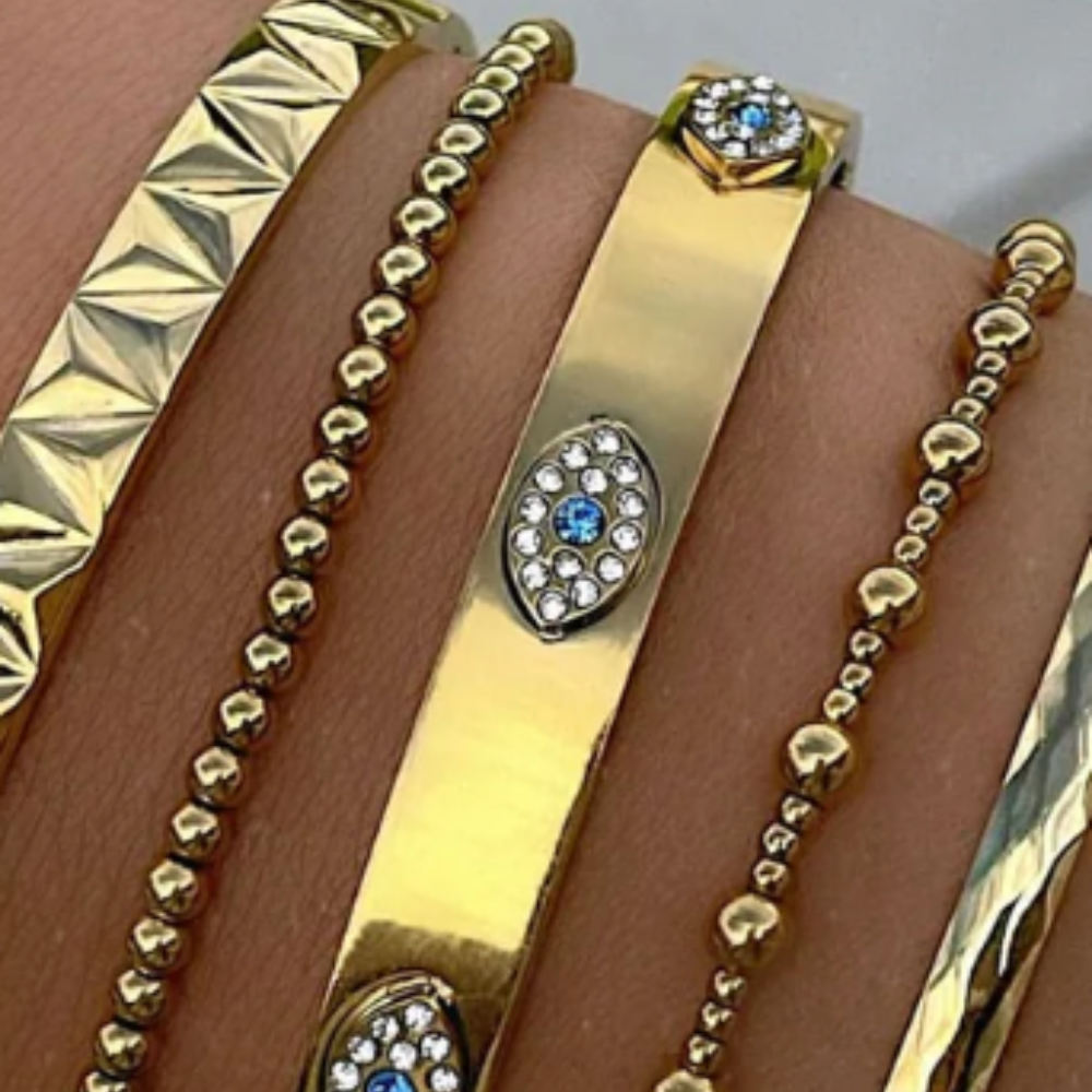Topas Armband - Gold