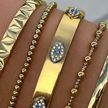 Topas Armband - Gold
