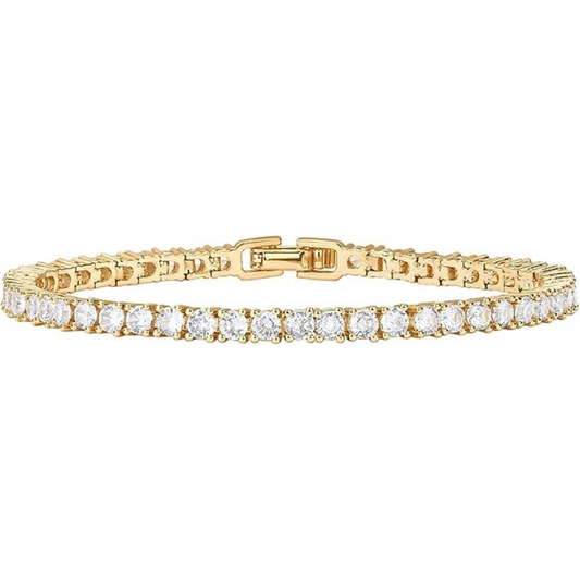 Ash Classic Tennisarmband - Gold